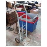 CONVERTIBLE HAND TRUCK -- NEEDS TIRE