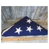 U.S. FLAG W/ EMBROIDERED STARS