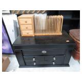 JEWELRY BOX & DESK LETTER ORGANIZER