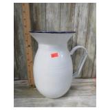 REPRODUCTION ENAMELWARE PITCHER