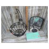 BANANA BASKET, CANDLE SCONCE & NOTEPAD