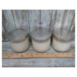 3-- SCENTED CANDLES