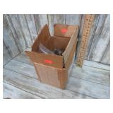 BOX LOT-- FOREIGN COINS & TOKENS -- 9 1/2 lbs
