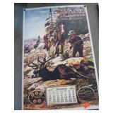 REPRODUCTION METAL PORCHELAIN SAVAGE RIFLE SIGN