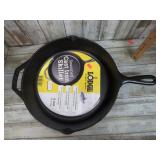 NEW-- LODGE CAST IRON 12" SKILLET