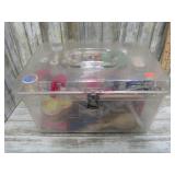 SEWING BOX & CONTENTS