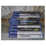 10-- PS4 PLAYSTATION VIDEO GAMES