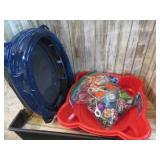 BEYBLADE SPINNERS & 2 BEYSTADIUMS