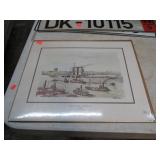 CASE HOLZINGER PRINT - USS SARATOGA NORFOLK, VA