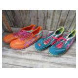 2 PAIR-- TRACK RUNNING SHOES -- 10