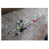 2-- FISHING RODS & REELS- LEW