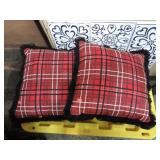2-- THROW PILLOWS