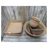 STONEWARE BAKING DISHES