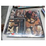 5-- VAN HALEN 33 RPM RECORD ALBUMS