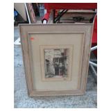 SIGNED MARTIN ROBERTS COLORIZED B&W PHOTO