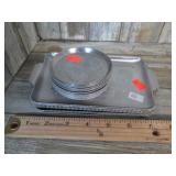 ALUMINUM COASTER & SNACK SET