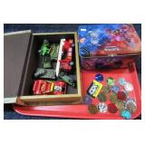 POKEMON TIN, POGS & BOOK BOX