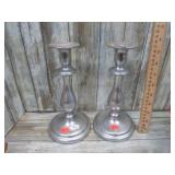 PAIR-- CANDLE HOLDERS
