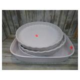 PIE PLATES, ETC