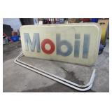 PLASTIC MOBIL GASOLINE STATION SIGN W/ FRAME