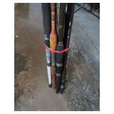 ASSORTED FISHING RODS