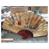 3-- LARGE WALL HANGING ORIENTAL FANS