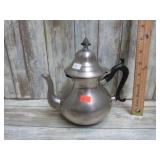 REPRODUCTION PEWTER TEAPOT