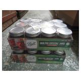 23-- 1/2 pint CANNING JARS