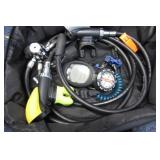 DIVING REGULATOR OCTOPUS W/ COMPUTER