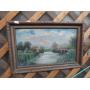 ANTIQUE OIL ON BOARD PAINTING