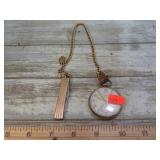 ELGIN POCKET WATCH & KNIFE FOB CHAIN