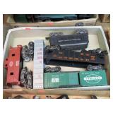 MARX MODEL TRAIN PLASTIC CARS