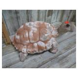 RESIN TURTLE LAWN ORNMENT