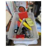 TUB LOT -  MISC TOYS  & ACTION FIGURES