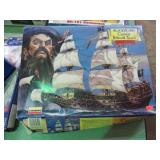 BLACK BEARD PIRATE SHIP MODEL