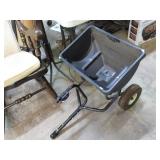 CRAFTSMAN TOW-BEHIND BROADCAST SPREADER - LIKE NEW
