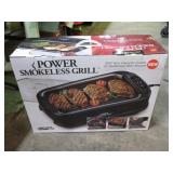 NEW IN BOX -- SMOKELESS INDOOR GRILL