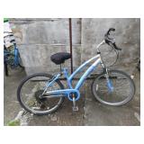BLUE NEXT 26: 7 SPD GIRLS BIKE -- FAIR CONDITION