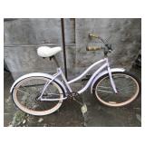 PURPLE 26" GIRLS CRUISER BIKE -- GOOD CONDITION
