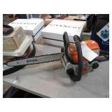 STIHL MS170 CHAINSAW -- RUNS GOOD