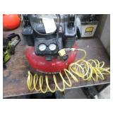 PORTER CABLE AIR COMPRESSOR -- WORKS