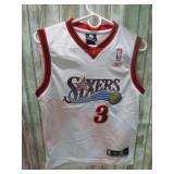 NBA IVERSON BASKETBALL JERSEY -- M