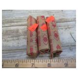 3 ROLLS-- WHEAT PENNIES