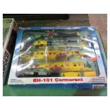 TESTERS METAL EH-101 COMMORANT HELICOPTER MODEL
