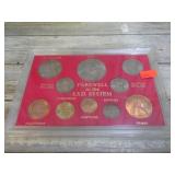 FAREWELL TO THE L.S.D. SYSTEM BRITISH COIN SET