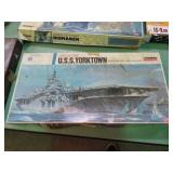 MOTORIZED USS YORKTOWN AIRCRAFT CURRIER MODEL