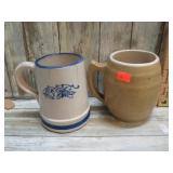 STONEWARE MUGS -- HAVE CRACKS