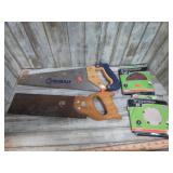 HAND SAWS & SANDING DISCS