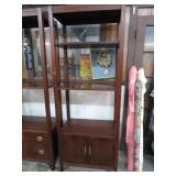 MAHOGANY SHELF UNIT