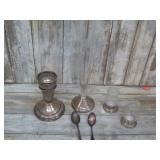 STERLING SILVER TRAY LOT